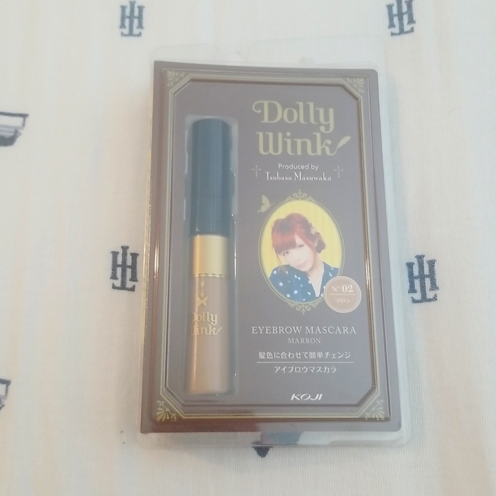 Japan Koji Dolly Wink eyebrow mascara No. 02 light brown